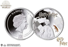 New Harry Potter Sliver Coin Set Limited Edition 1000